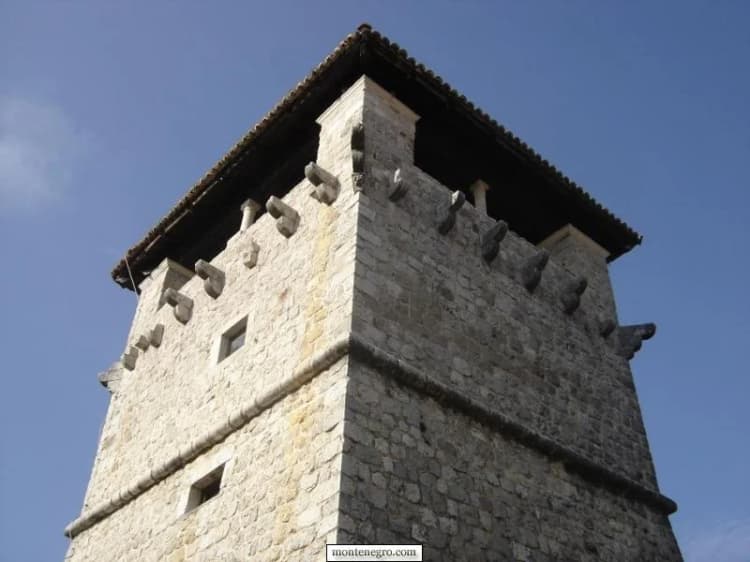 Stone tower of the Buća-Luković summer residence in Tivat