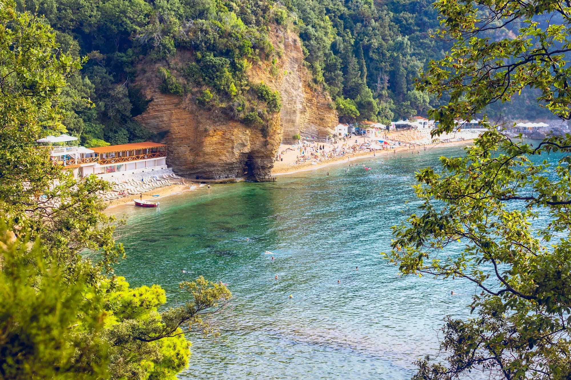 Mogren I & II — Budva