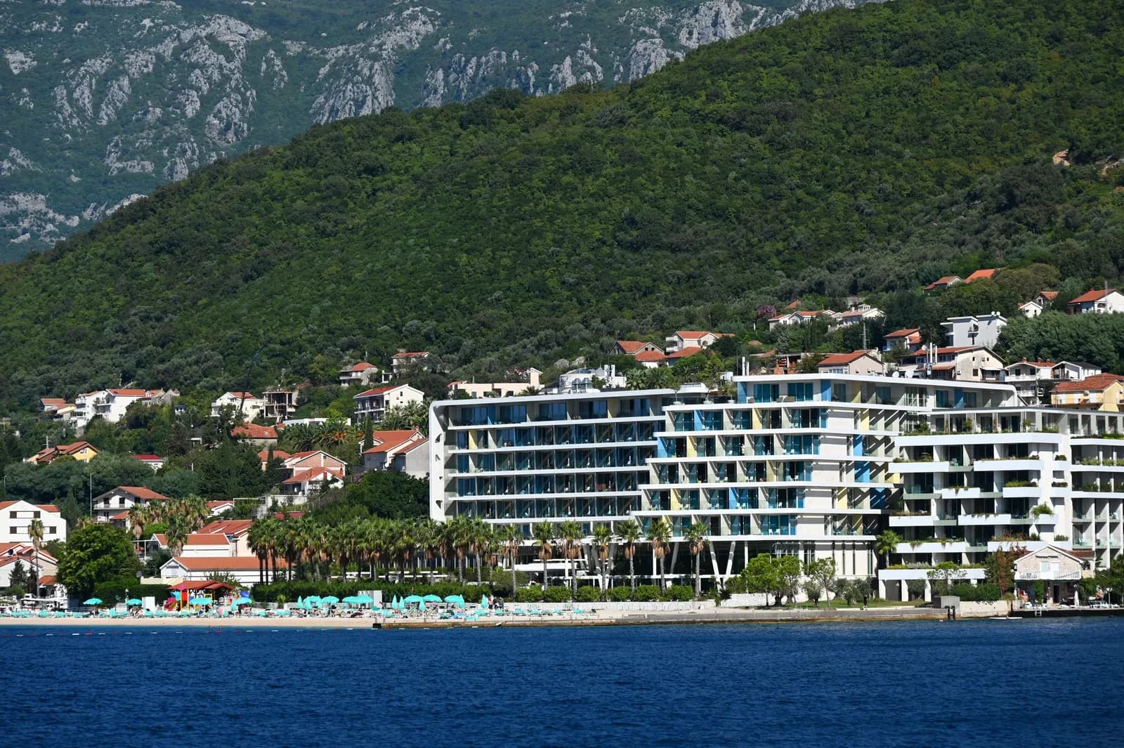 Kumbor: Scenic Bay of Kotor Village Between Herceg Novi and Tivat