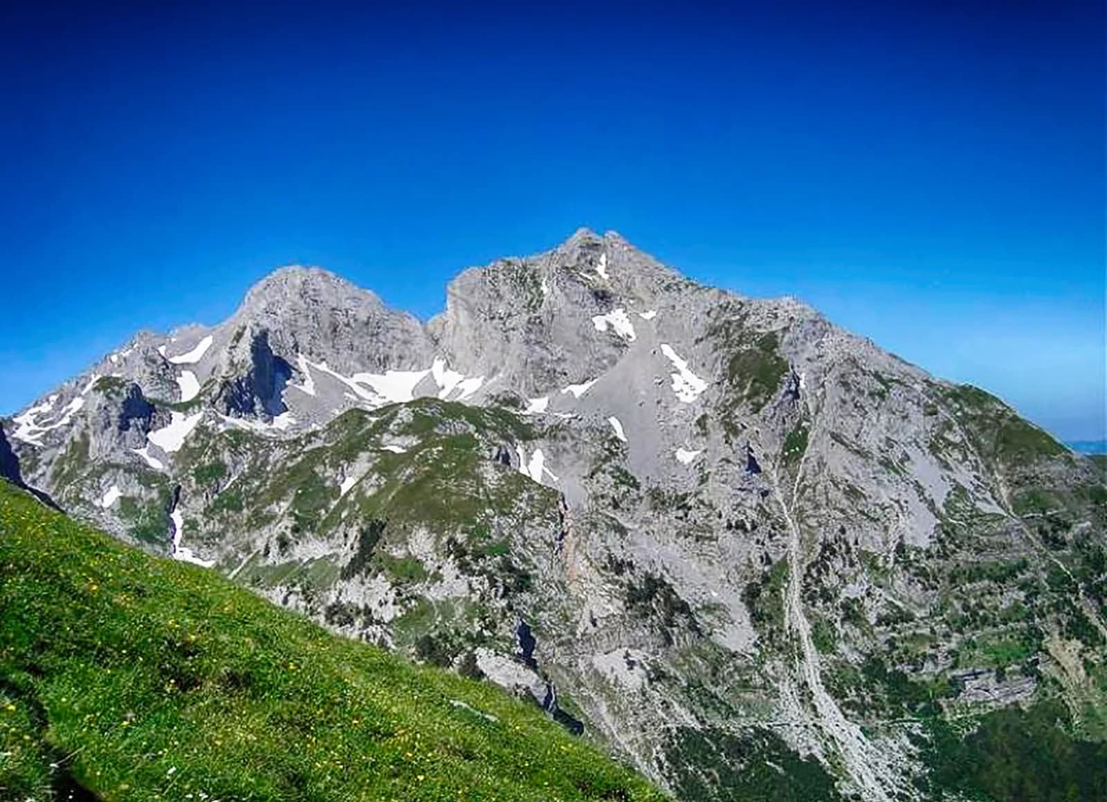 The meadow approach to the Koms
