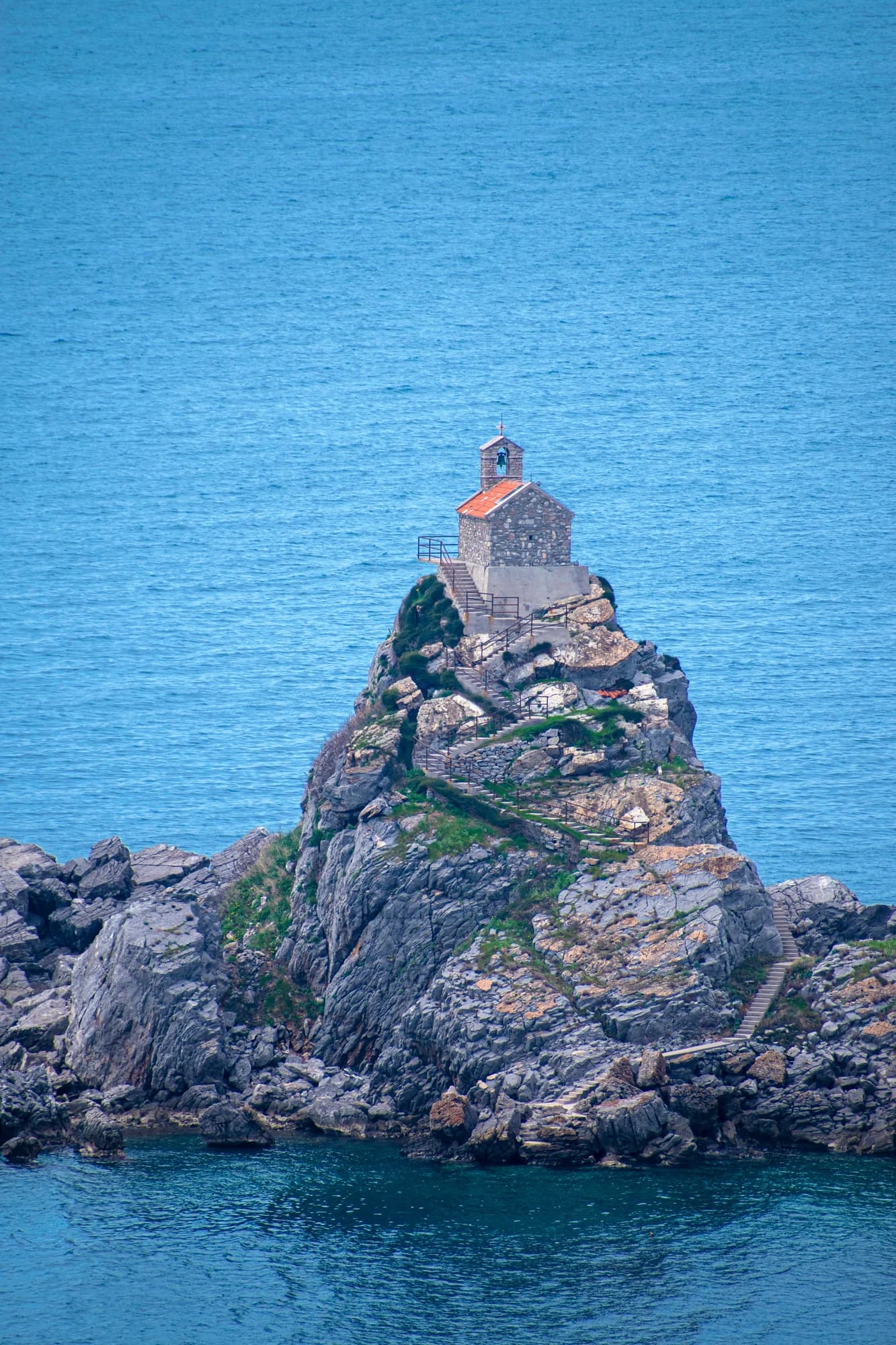 The chapel islet of Sveta Neđelja off Petrovac