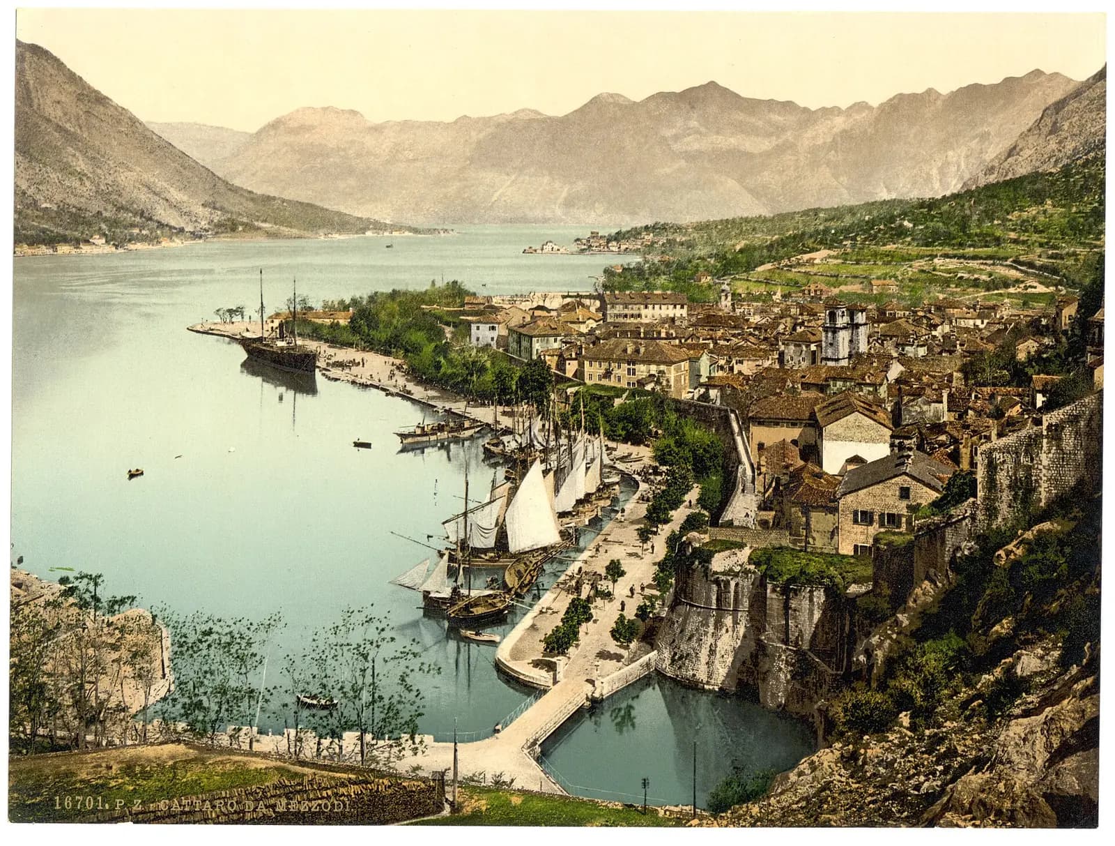 Kotor between 1890 and 1900