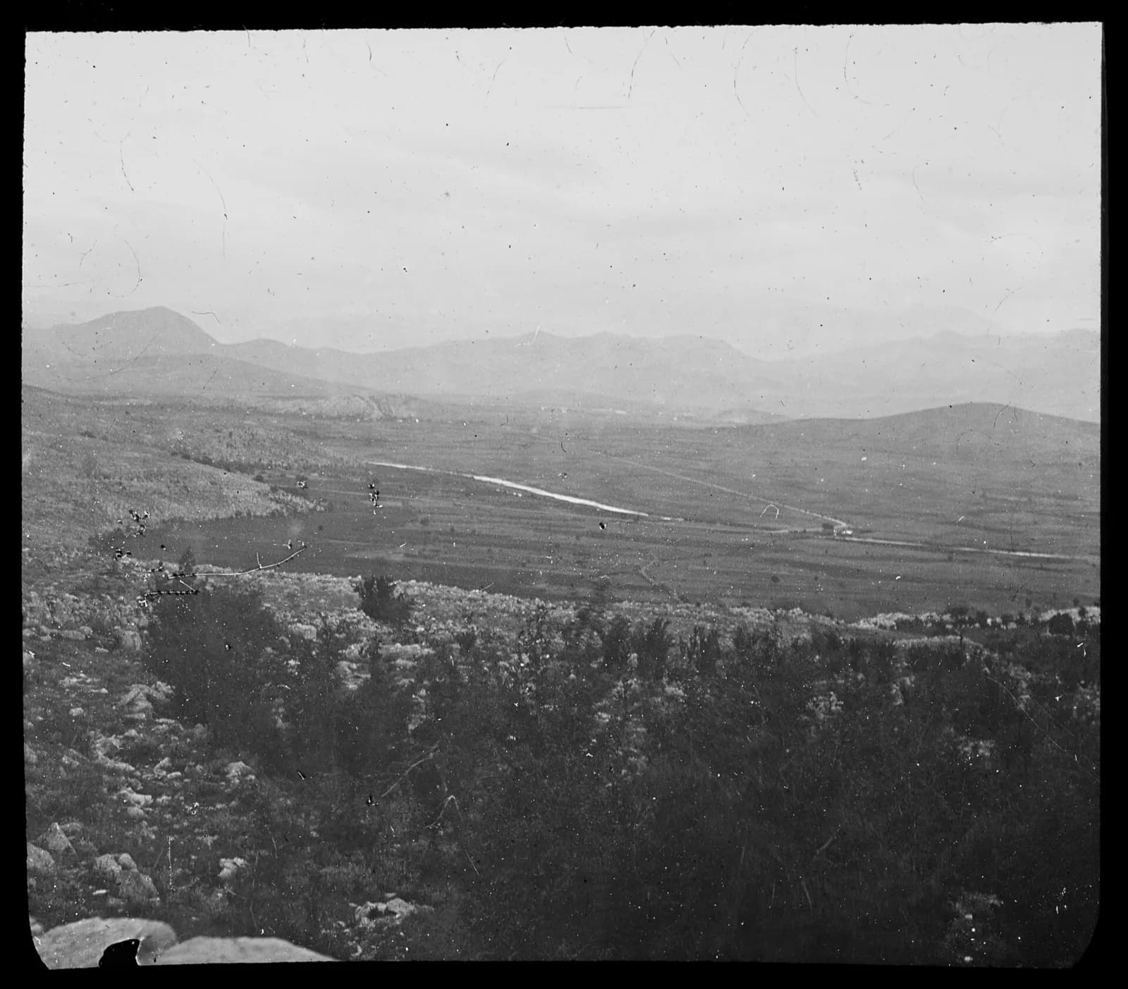 Late nineteenth-century panorama of Podgorica and the Zeta valley