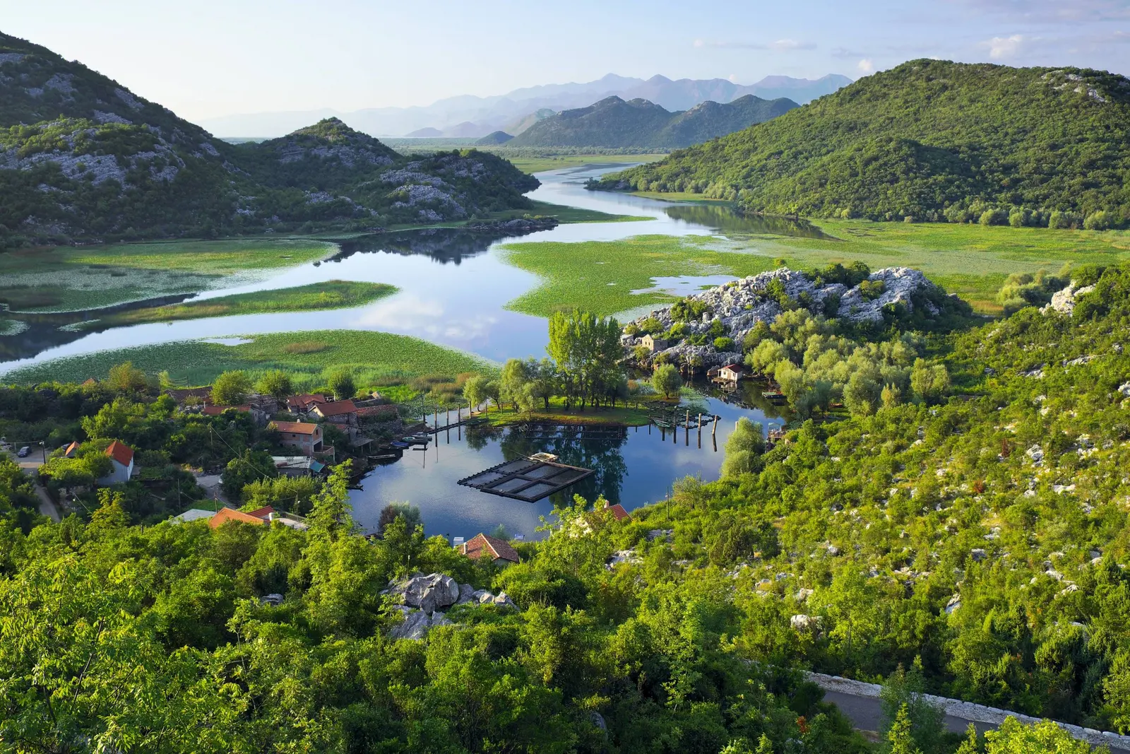 Rijekacrnojevica Village Nature Montenegro