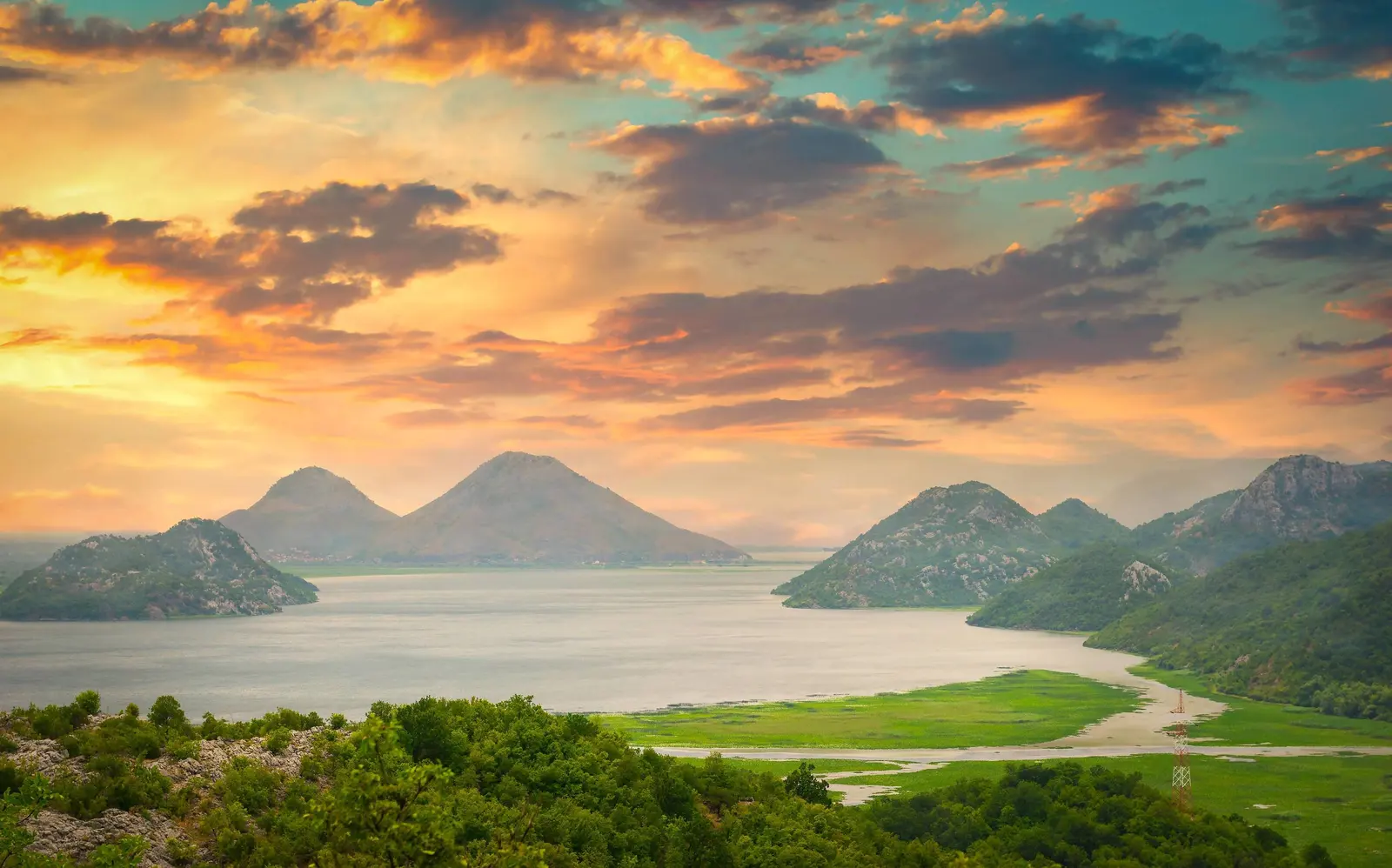 Lake Skadar, Montenegro
