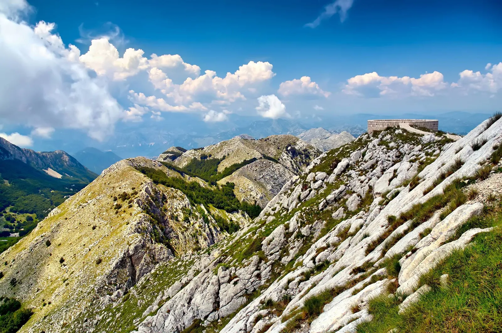 Planinalovcen Njegosevmauzolej Montenegro