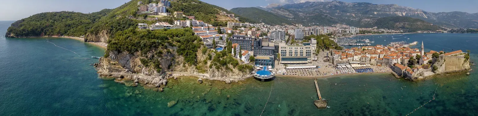 Budva Arial Blue, Montenegro